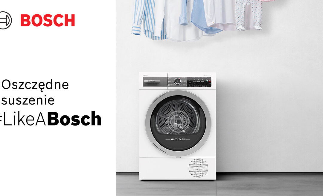 Kup suszarkę Bosch a otrzymasz premię cashback