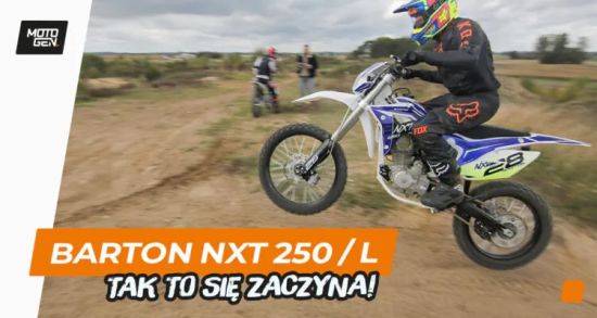 BARTON NXT250 lub NXT250L – CROSS dla początkujących w super cenie