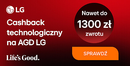 Cashback na AGD LG